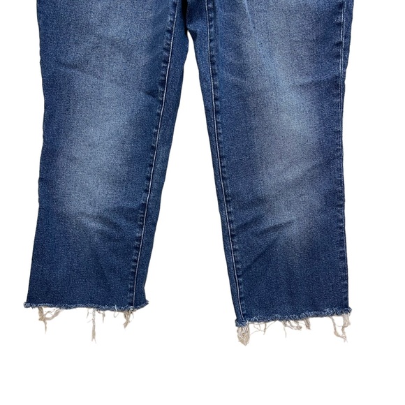 NYDJ Relaxed Straight Cropped Jeans Size 10 - Picture 5 of 9